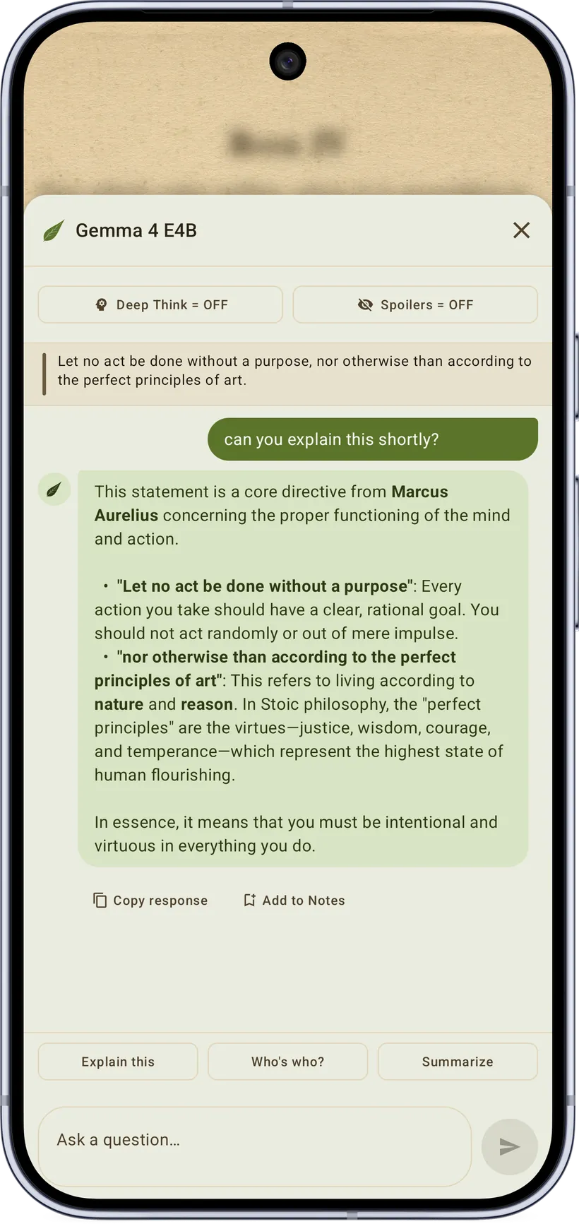 AI Learning Mode