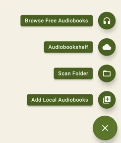 Import audiobooks