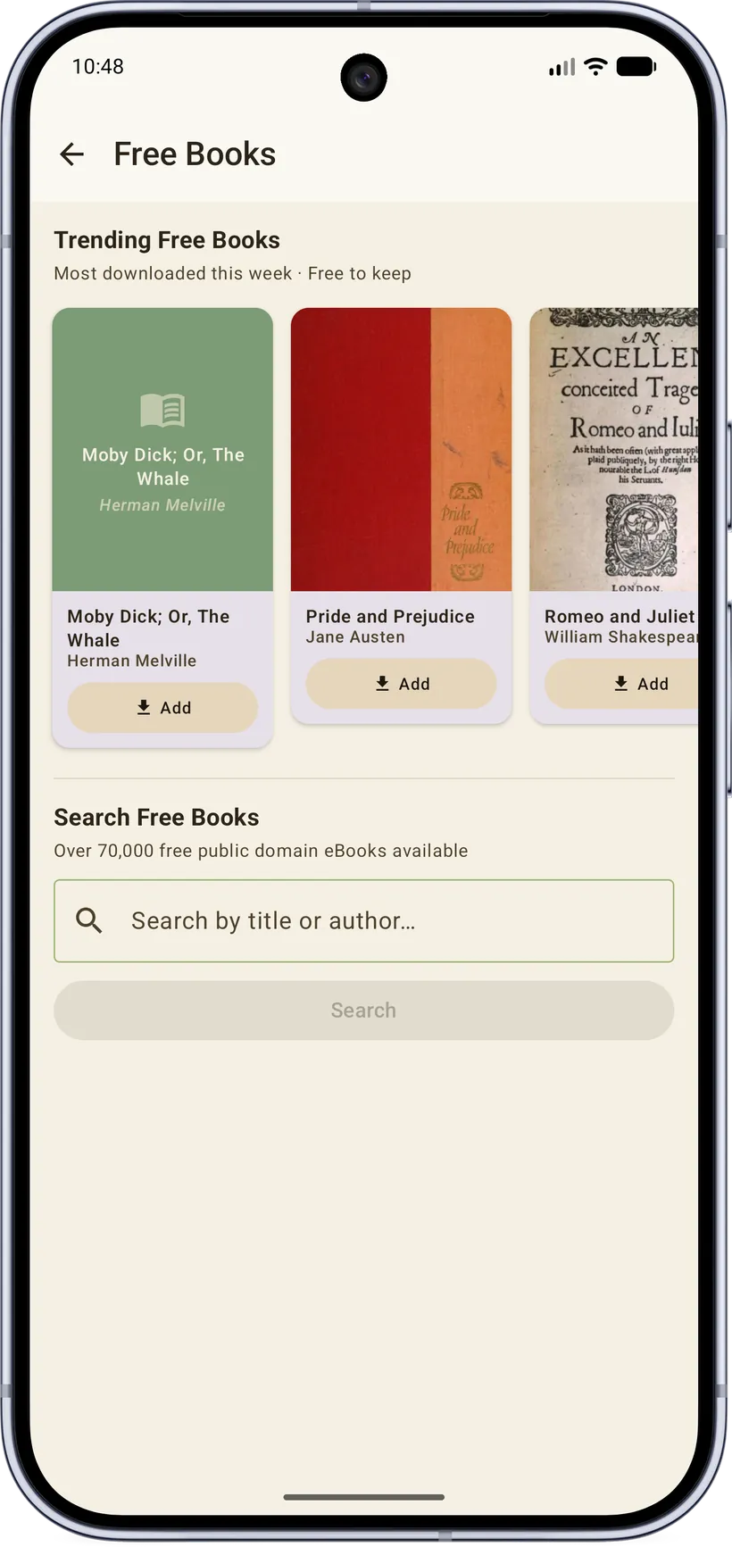 Free ebooks
