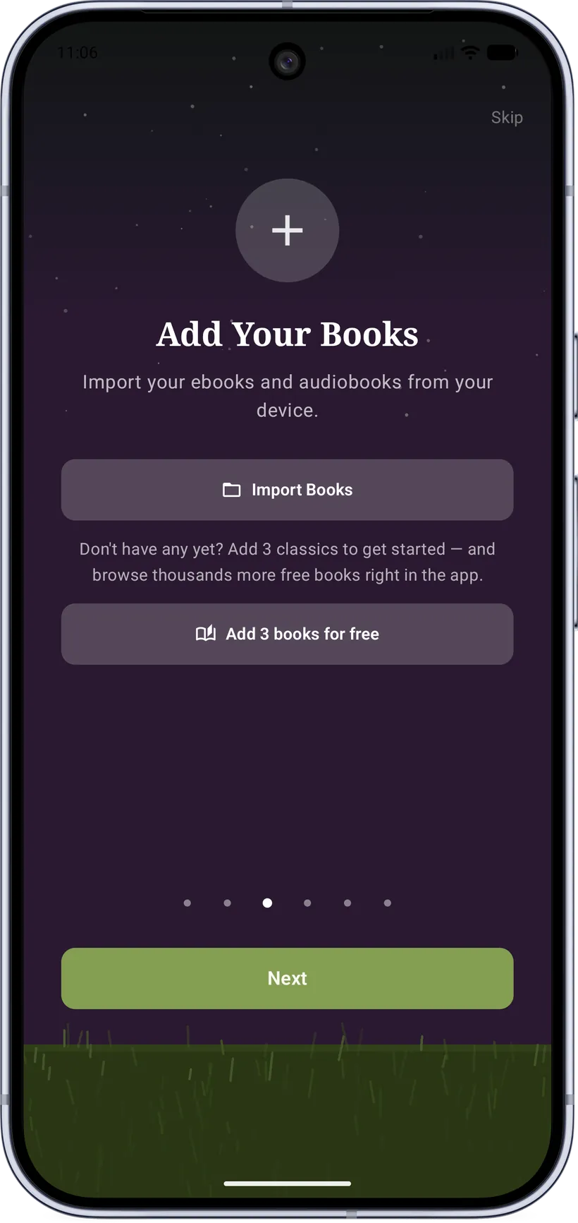 Add your books