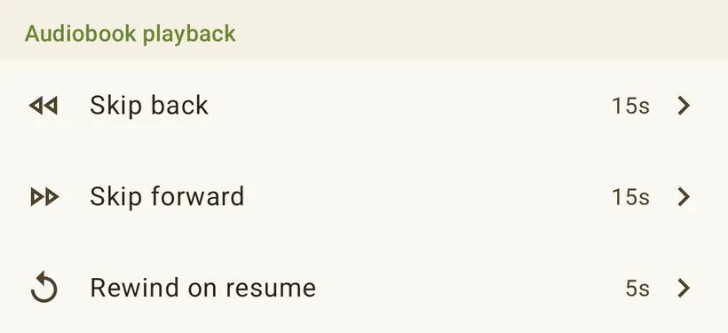 Skip interval