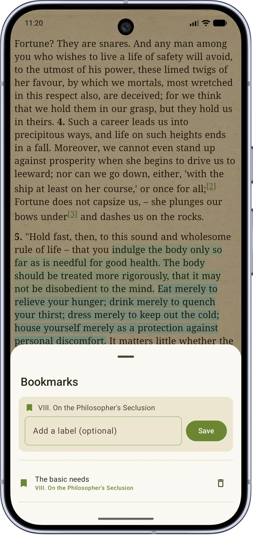 Bookmarks
