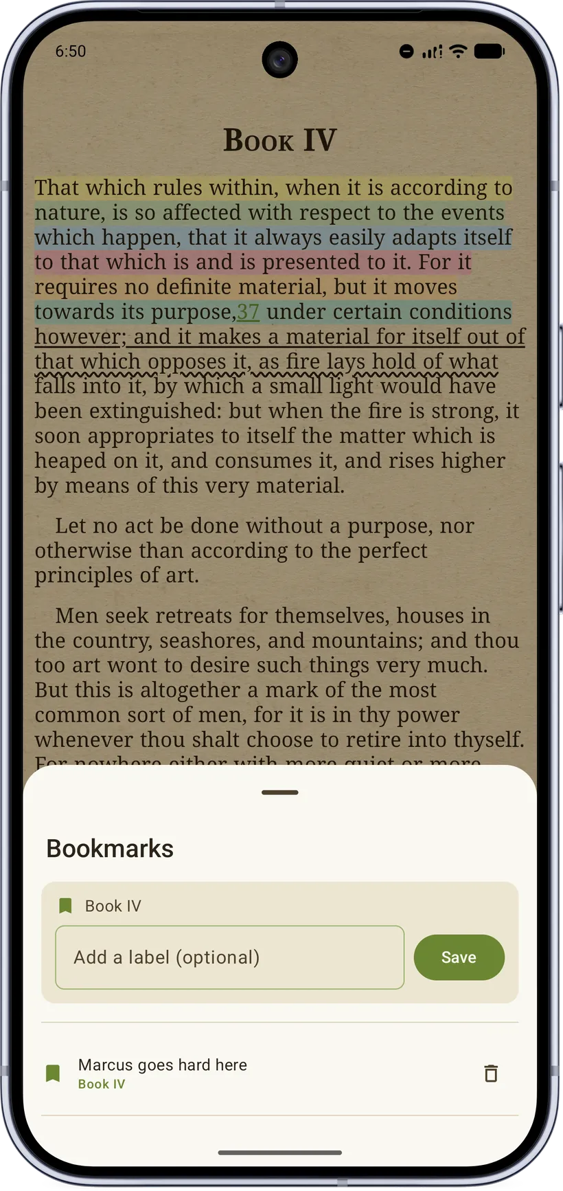 Bookmarks