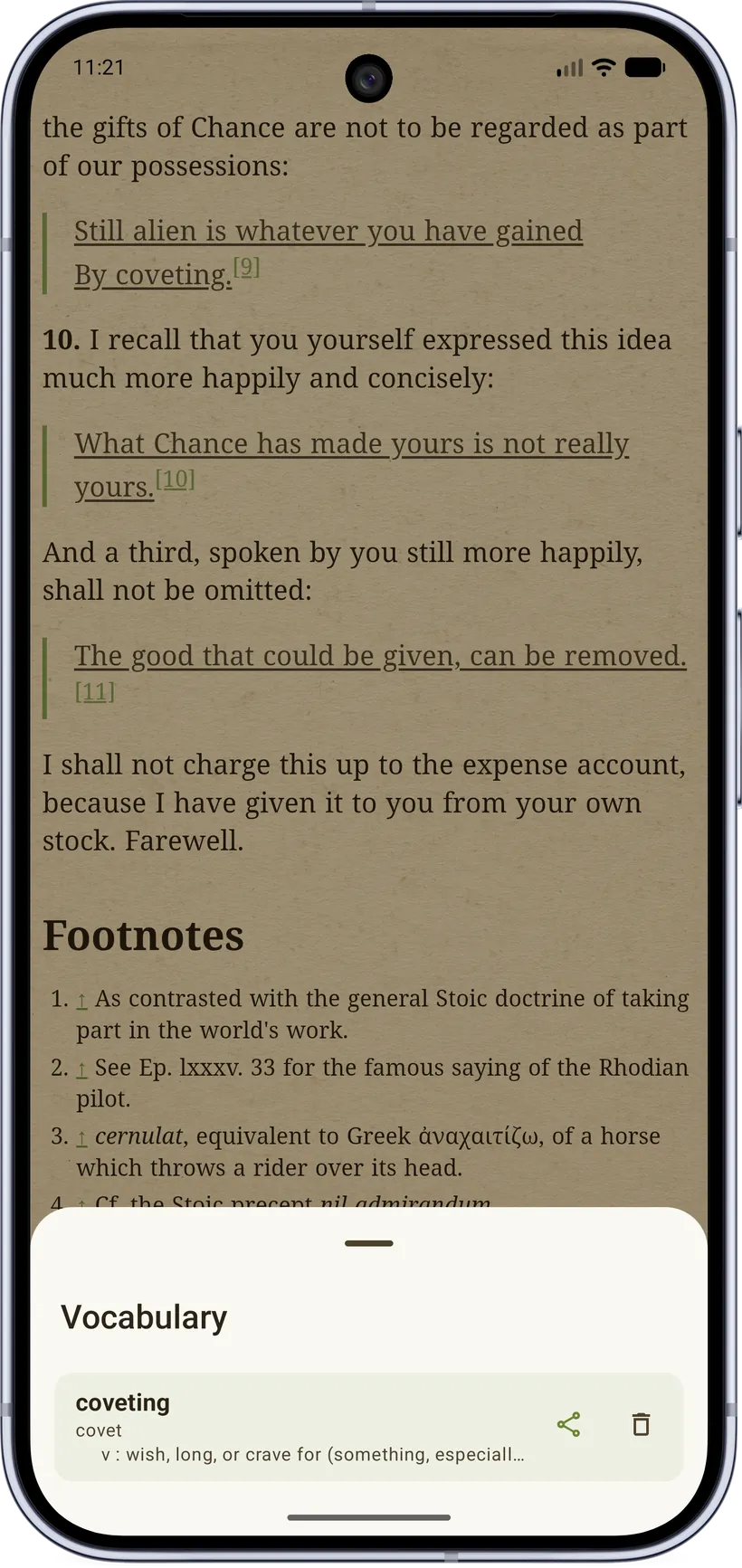 Per-book vocabulary